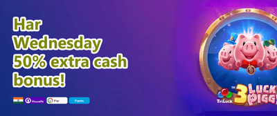 Daily Reload Bonus promotion